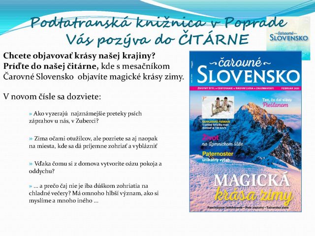 Carovne Slovensko web